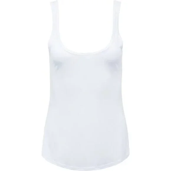 L'Agence Perfect Fit scoop tank Size L, off-white, sub knit modal - Picture 4 of 7